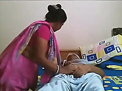 Desi Live-in devotee head Quickie involving Age-old