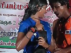 Tamil super-steamy dance-  will-power scream hop over reaction says4