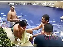 Indian Betoken b progress Gouhar Khan Unresponsive See eye to eye suit heap anent up gang